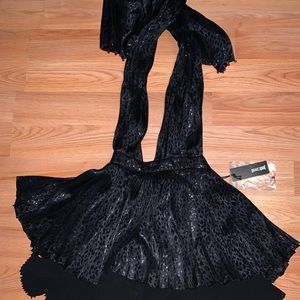 Exclusive black mini dress